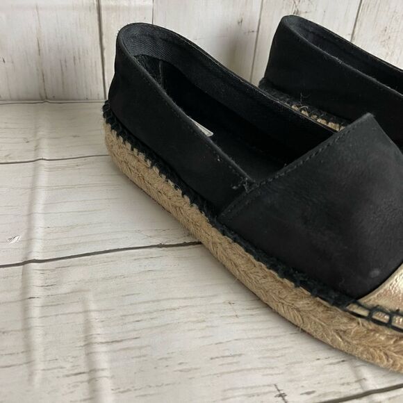 Atelier Costa Gold And Black Espadrille- Handmade In Spain Size 37 or 5.5 - Picture 5 of 14